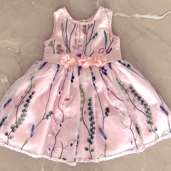 Nanette Lepore | Dresses | Nanette Lepore Girls 2t Embroidered Floral Dress  | Poshmark